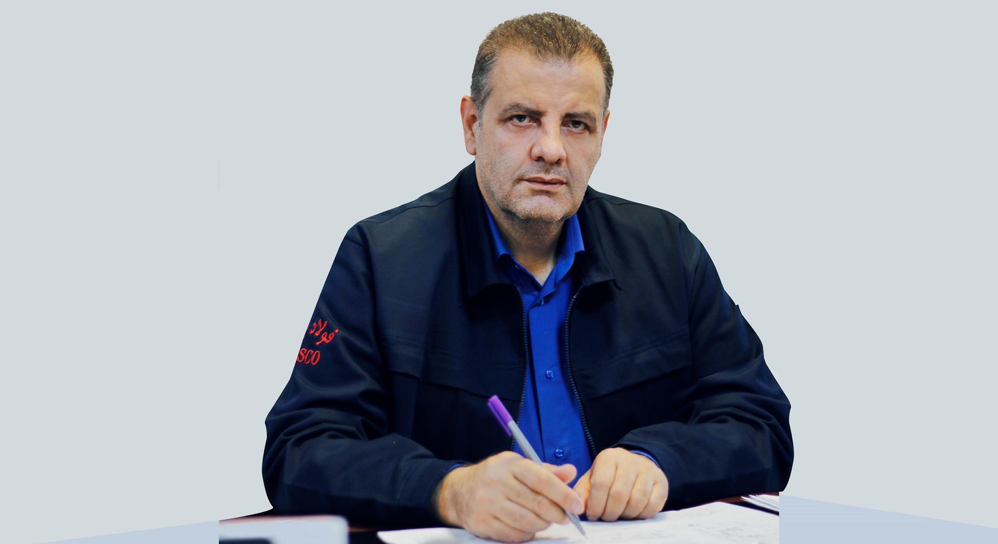 عطارد گودرزی، مدیرعامل شرکت احیا استیل فولاد بافت